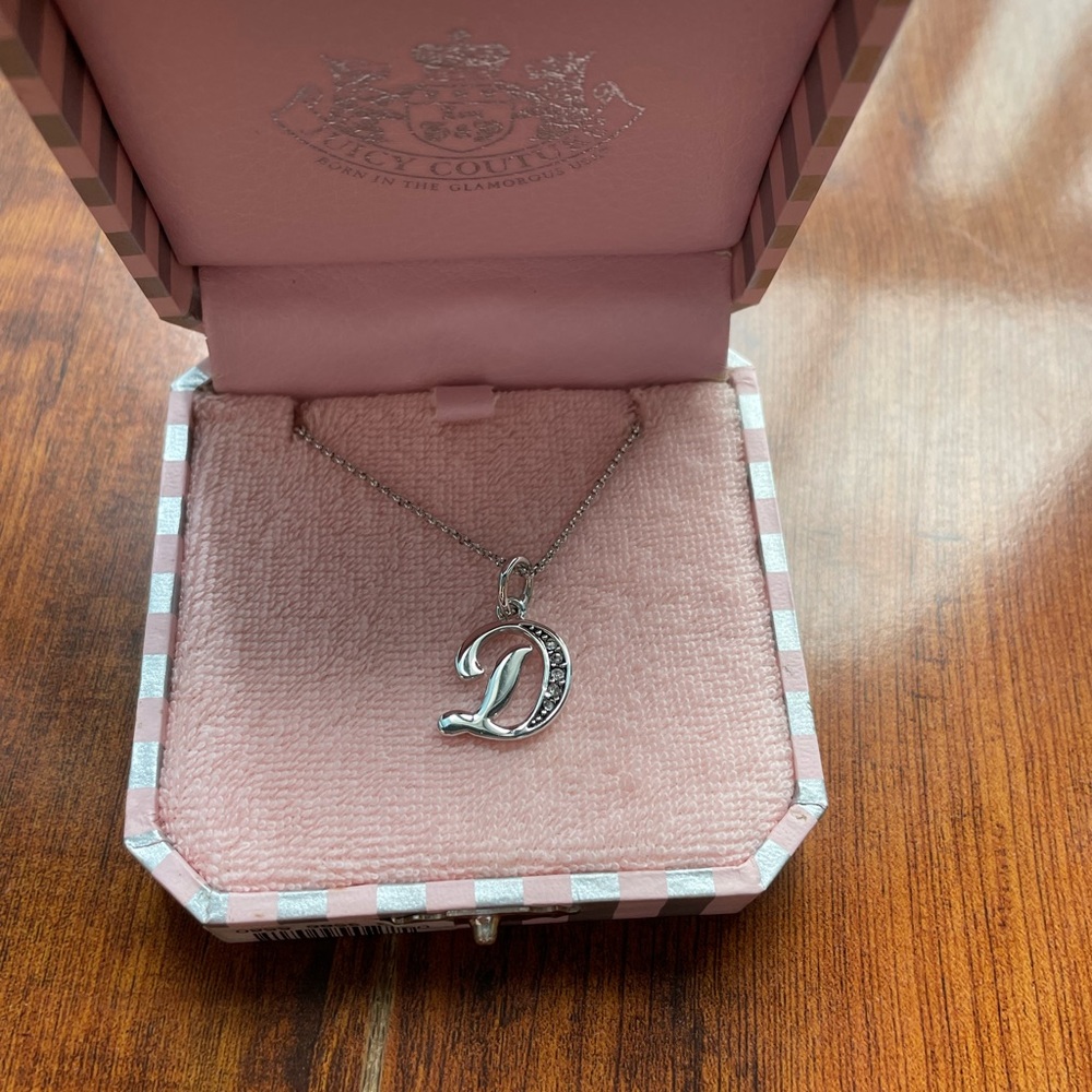 Juicy Couture Initial D Necklace